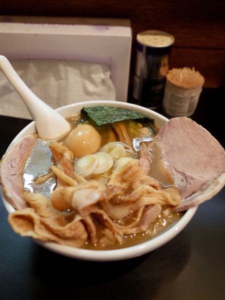 「ラーメン 100…800円」@一条流がんこ総本家分家四谷荒木町の写真