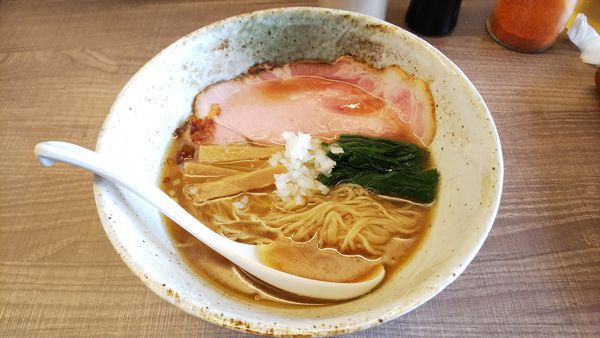 「秋刀魚中華そば」@東大和ラーメン大冬樹Season2の写真