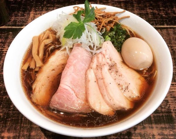 「特製醤油そば」@麺や 結の写真