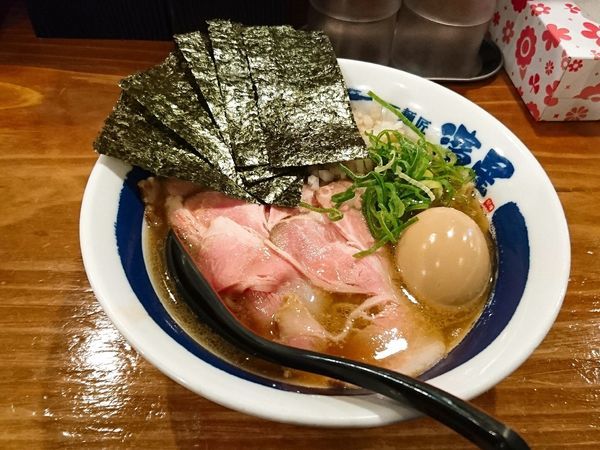 「特製煮干しそば」@濃厚煮干しそば 麺匠 濱星 関内店の写真
