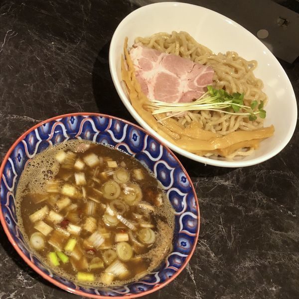 「【夜の部限定】煮干しつけそば濃い目￥800」@中華SOBA にぼ乃詩の写真