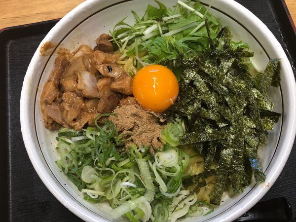 「まぜそば［大盛］ ¥750」@やったろうじゃんの写真