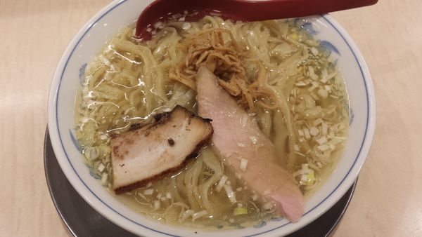 「喜多方らーめん820円(塩・麺大盛無料)」@食堂 七彩の写真