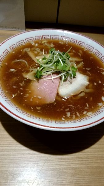 「醤油ラーメン（すっきり）  ６５０円」@きたかた食堂の写真