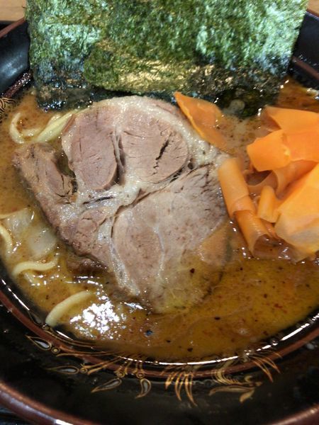 「らーめん赤」@門の写真