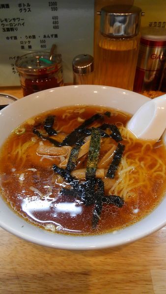 「ラーメン570円＋餃子460円＝1,030円」@昇龍の写真