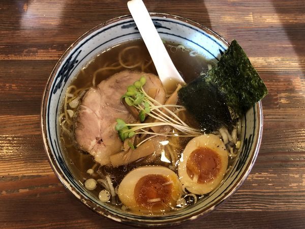 「煮玉子ラーメン」@ラーメンみたけの写真