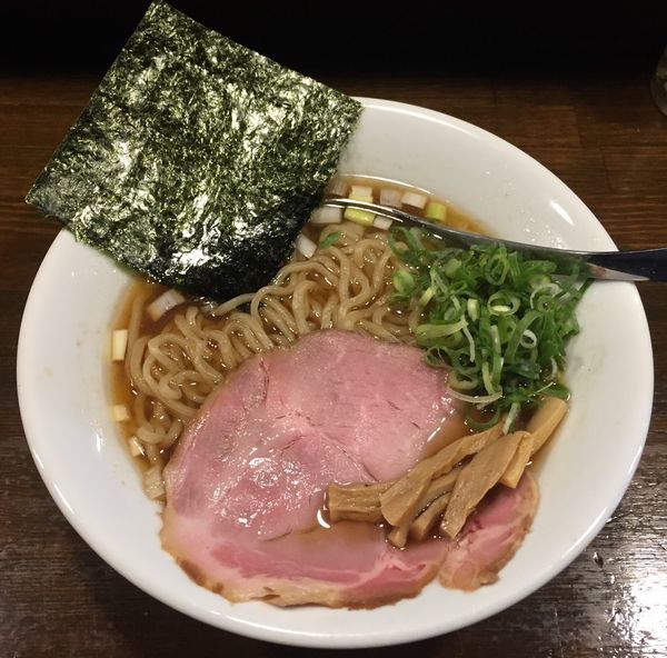 「魚介らぁ麺600円」@Soupmenの写真