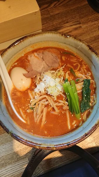 「辛味噌ラーメン」@ラーメン食堂 粋な一生の写真