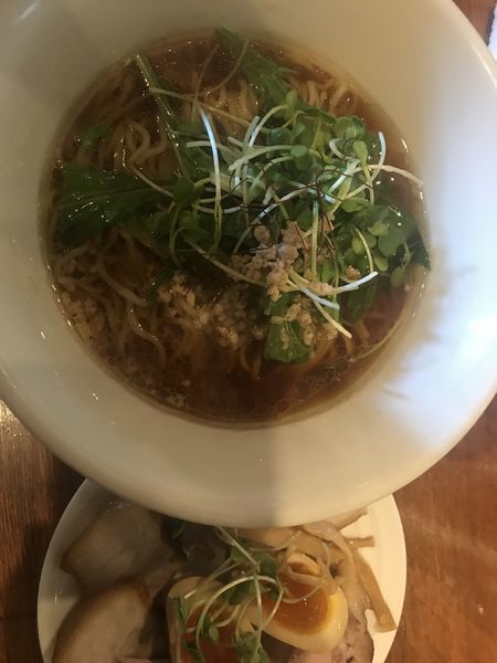 「特製燻そば 醤油 950円」@麺屋 KEMURIの写真