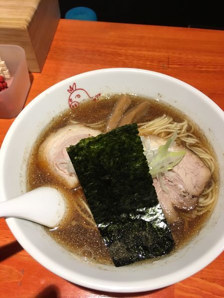 「煮干し中華そば」@麺酒場 まがり 八丁堀店の写真