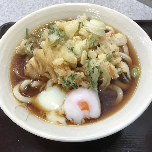 「天玉（￥440）」@そば処 かめや 新橋店の写真