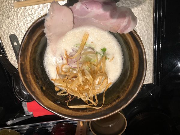 「鶏soba」@鶏soba 座銀 肥後橋本店の写真