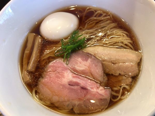 「醤油そば780円＋味玉100円」@53'sNoodleの写真