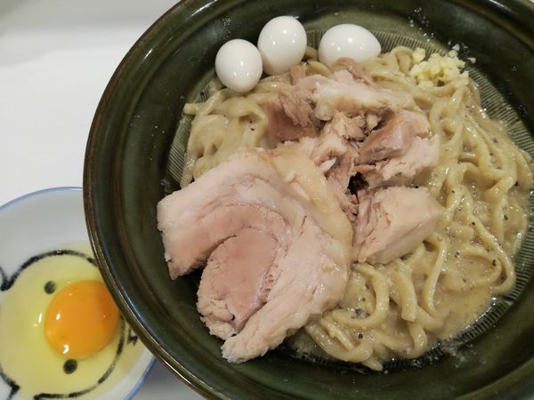 「【限定】F系カルボナーラ＋生卵」@ハイパーファットンの写真