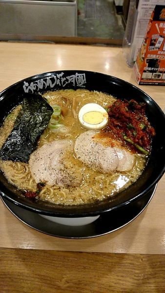 「醤油ラーメン680円大盛150円クーポンライス無料」@らあめん花月嵐 上大岡店の写真