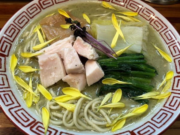 「五ノ神水産@神田 限定 粗漉し牡蠣絞り950円」@鮮魚らーめん 五ノ神水産の写真