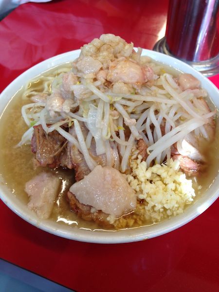 「ラーメン小 750円」@ラーメン二郎 西台駅前店の写真