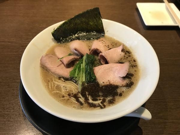 「ブラックダイヤモンドラーメン」@麺創 なな家の写真