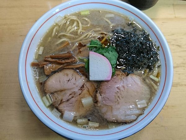 「煮干し中華そば」@我的中華そば 机上の空論。の写真