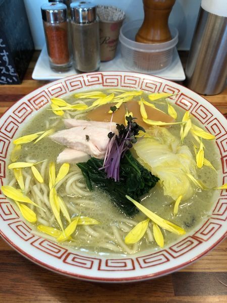 「限定 粗漉し牡蠣搾り」@鮮魚らーめん 五ノ神水産の写真