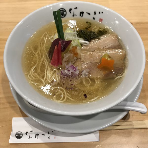 「純粋豚そば 塩（￥850）」@なかごの写真