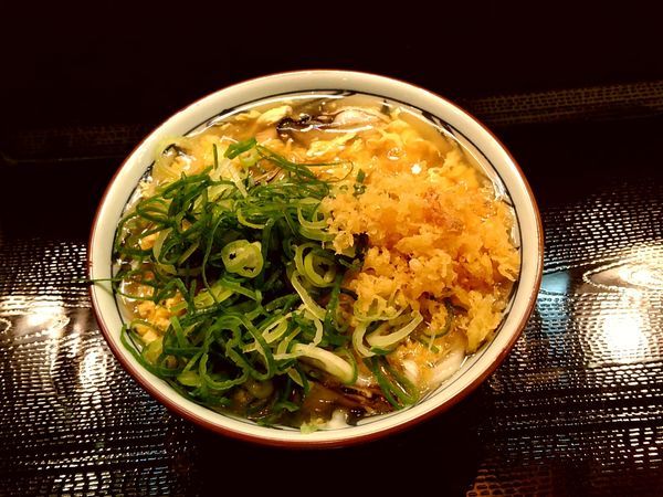 「牡蠣づくし玉子あんかけうどん(並盛)670円」@丸亀製麺 イーサイト高崎店の写真