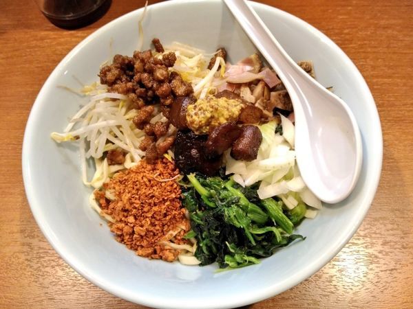 「期間限定 スモーク油そば」@麺処 みな家の写真