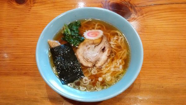 「佐野ラーメン¥650-＋餃子3ｹ¥300」@佐野らーめん 麺屋 翔稀の写真