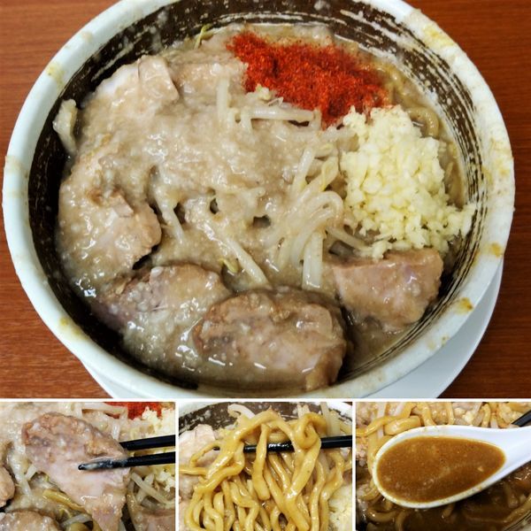 「味噌ラーメン豚＋カレー風味＝1050円」@麺や 希 御徒町店の写真