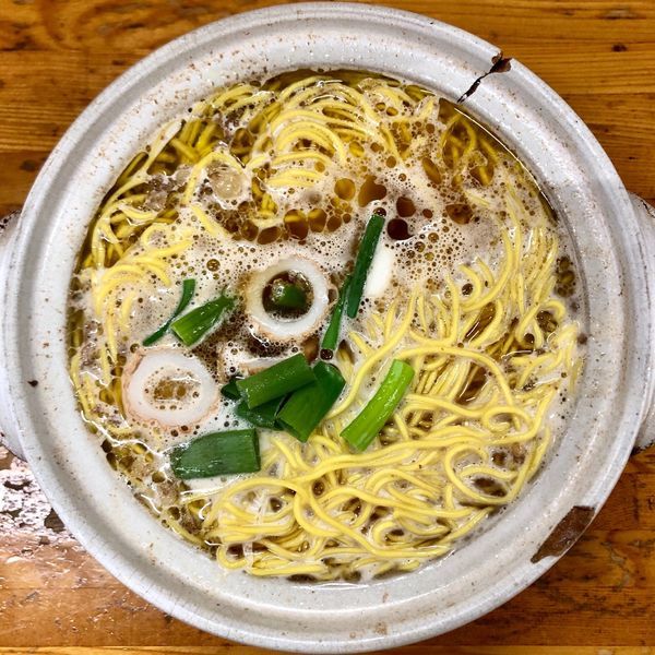 「なべ焼ラーメン 大 (660円)」@橋本食堂の写真
