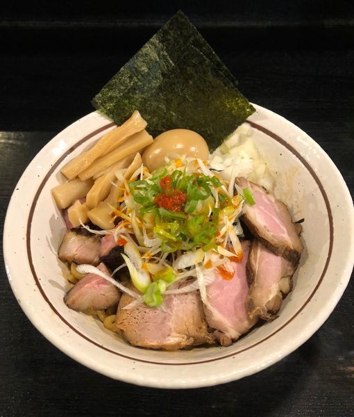 「特製ABURASSO(並)￥1050 with Beer」@BASSO ドリルマンの写真