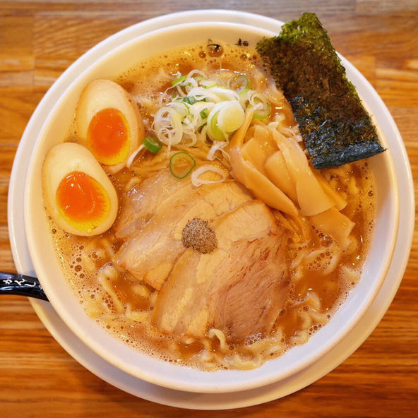 「特製煮干しそば…850円」@二代目 白神の写真