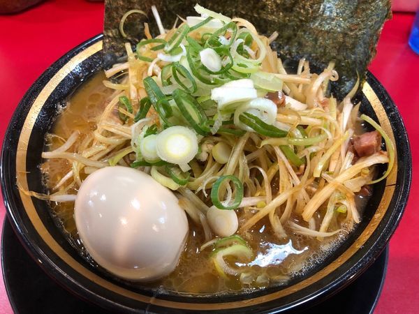 「【限定】味付ネギラーメン」@家系ラーメン とらきち家の写真
