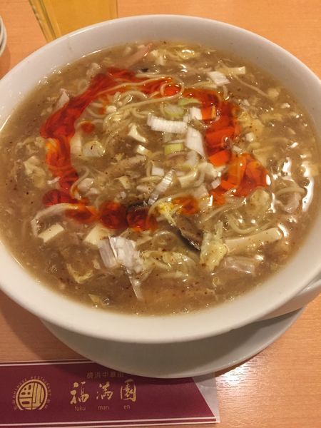 「スーラータンメン」@福満園 本店の写真