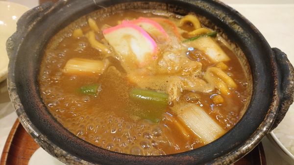 「玉子入りみそ煮込み」@山本屋総本家 神田和泉店の写真