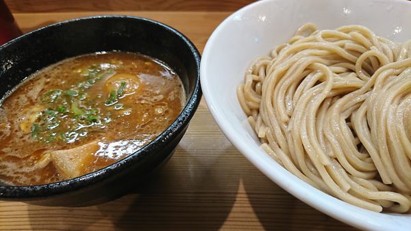 「味玉海老つけ麺」@らーめん いつ樹 本店の写真