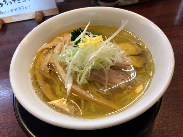 「しおそば」@麺の風 祥気の写真