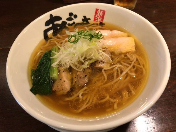 「旨塩鶏麺」@麺屋 あごすけの写真