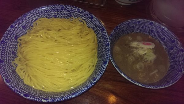 「煮干しつけ麺、特盛」@つけ麺 大臣の写真