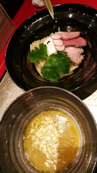 「特製つけ麺」@江戸前つけ麺 銀座 魄瑛の写真