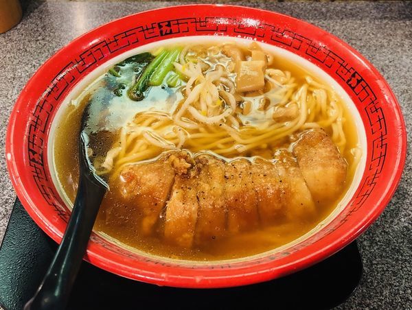 「排骨拉麺（￥850）」@万世麺店 有楽町店の写真