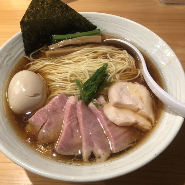 「特製醤油らぁ麺（大盛）」@麺屋 さくら井の写真