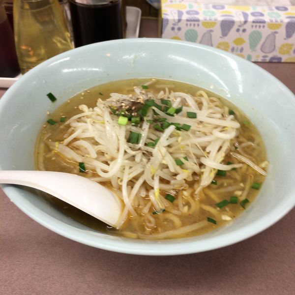 「塩ラーメン」@くるまやラーメン おゆみ店の写真