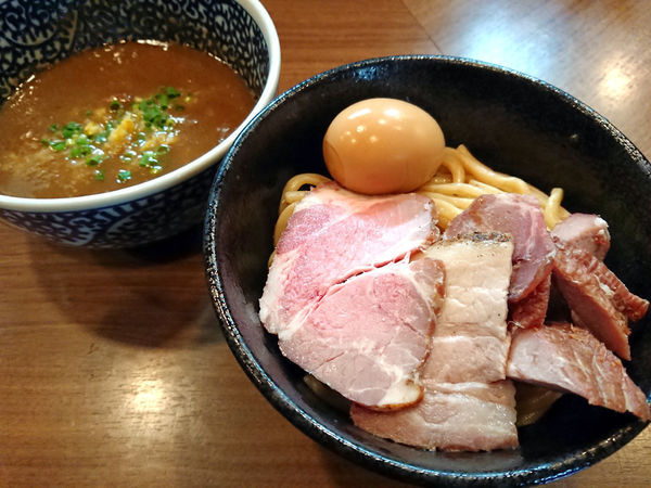 「味玉極濃煮干しつけ麺」@煮干しつけ麺 宮元の写真