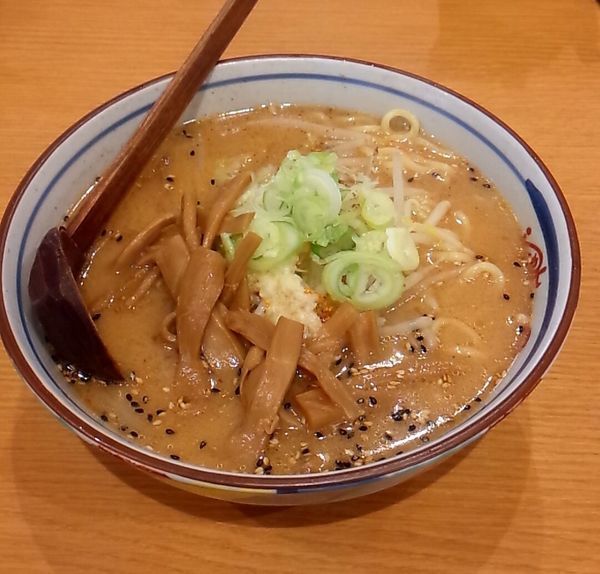 「みそらーめん＋メンマ」@らーめん すすきのの写真