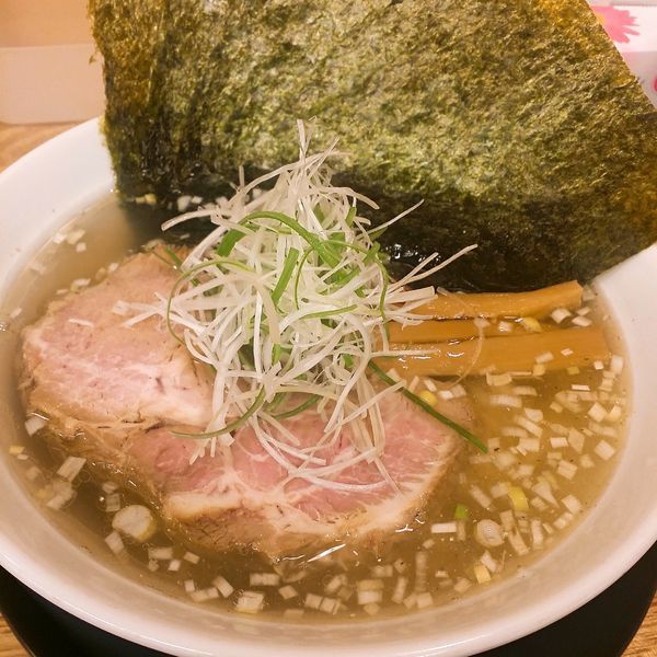 「塩らー麺 + のり5枚 ¥750」@麺屋 つるるの写真