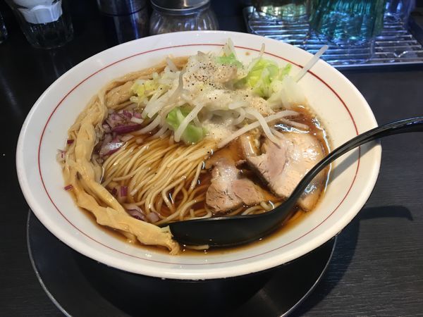 「ブタメン メンマ」@つけ麺 中華そば アンタイNOODLESの写真