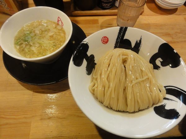 「淡麗和風塩つけ麺（220g）」@彩色ラーメン きんせい 高槻駅前店の写真