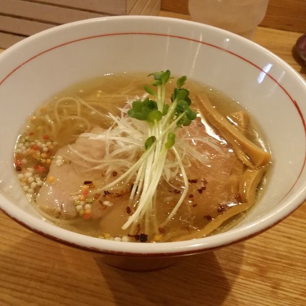 「塩そば」@地球の中華そばの写真